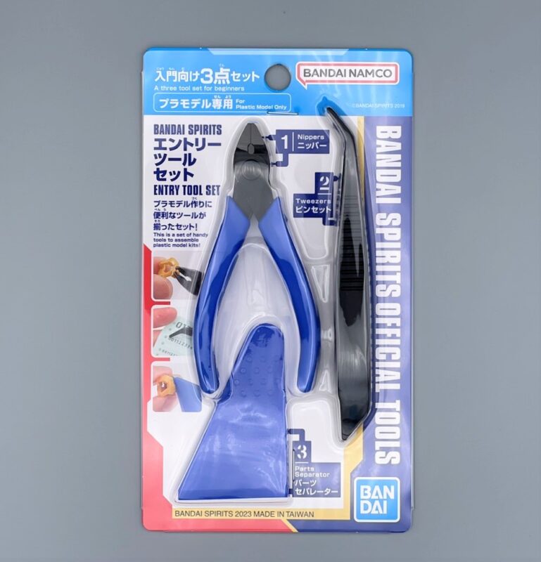 BANDAI SPIRITS エントリーツールセットを使って初めてのガンプラ制作
