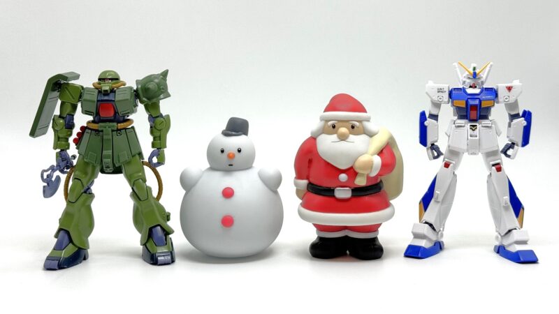 新商品紹介】「ソフビ 1/144 サンタ型アドバルーン」 「ソフビ 1/144