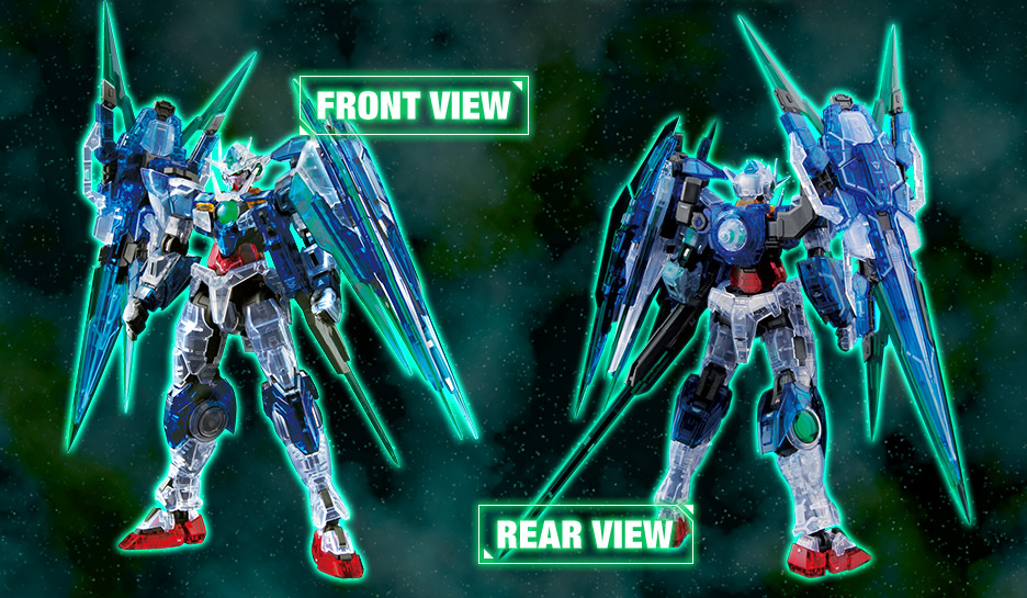 RG 1/144 ガンダムベース限定 ダブルオークアンタフルセイバー [クリア