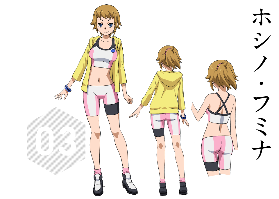 ホシノ・フミナ | キャラクター | ガンダムビルドファイターズトライ