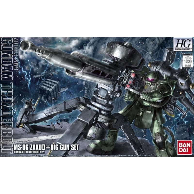HGGT 1/144 Zaku II + Big Gun Set (Gundam Thunderbolt Anime Ver
