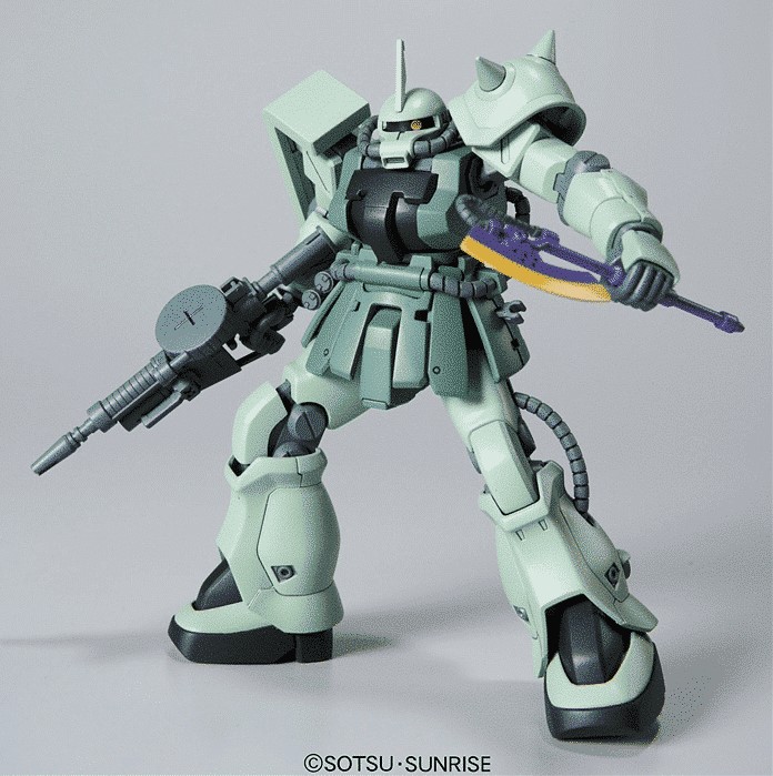 HGUC #105 MS-06F-2 Zaku II Type F2 Zeon - GundamPros