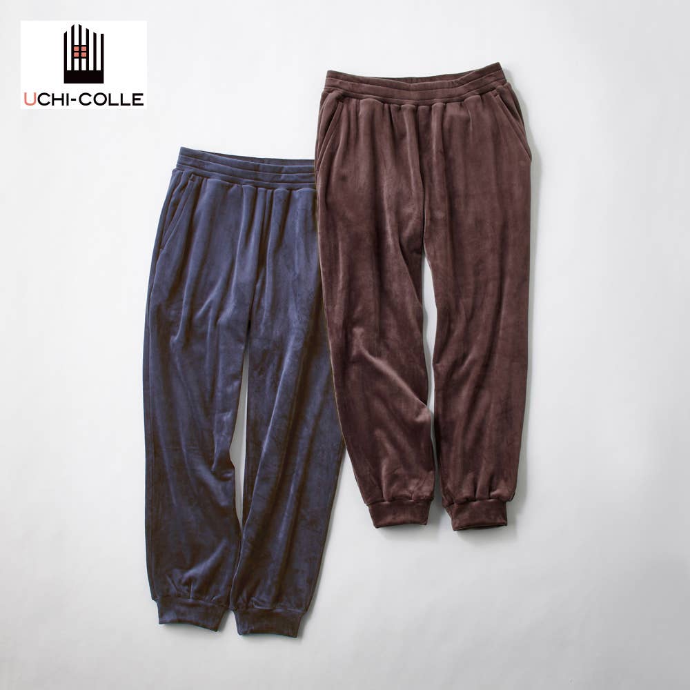 ルームウェア ベロア セットアップ