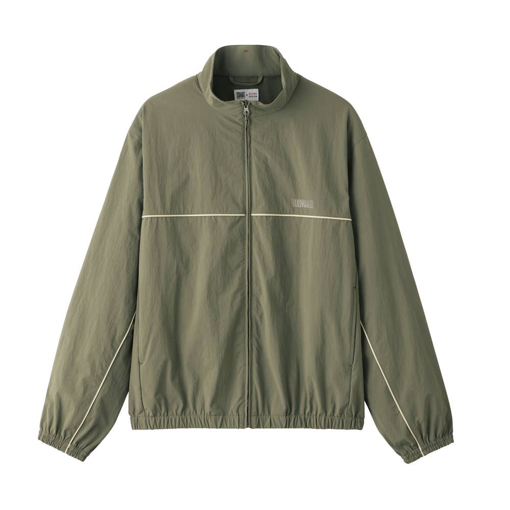 SAUNA COLLECTION】ナイロンストレッチブルゾンジャケット（男女兼用