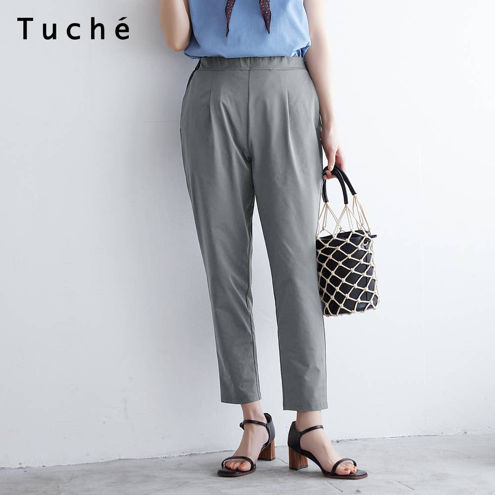 テーパード】軽量メッシュレギンスパンツ【SALE】 TZT671 :レディース