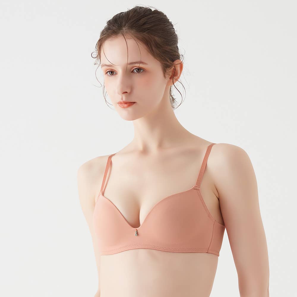 mochibra（ふわ胸）】ノンワイヤーブラジャー【セット割対象】 JB6033H