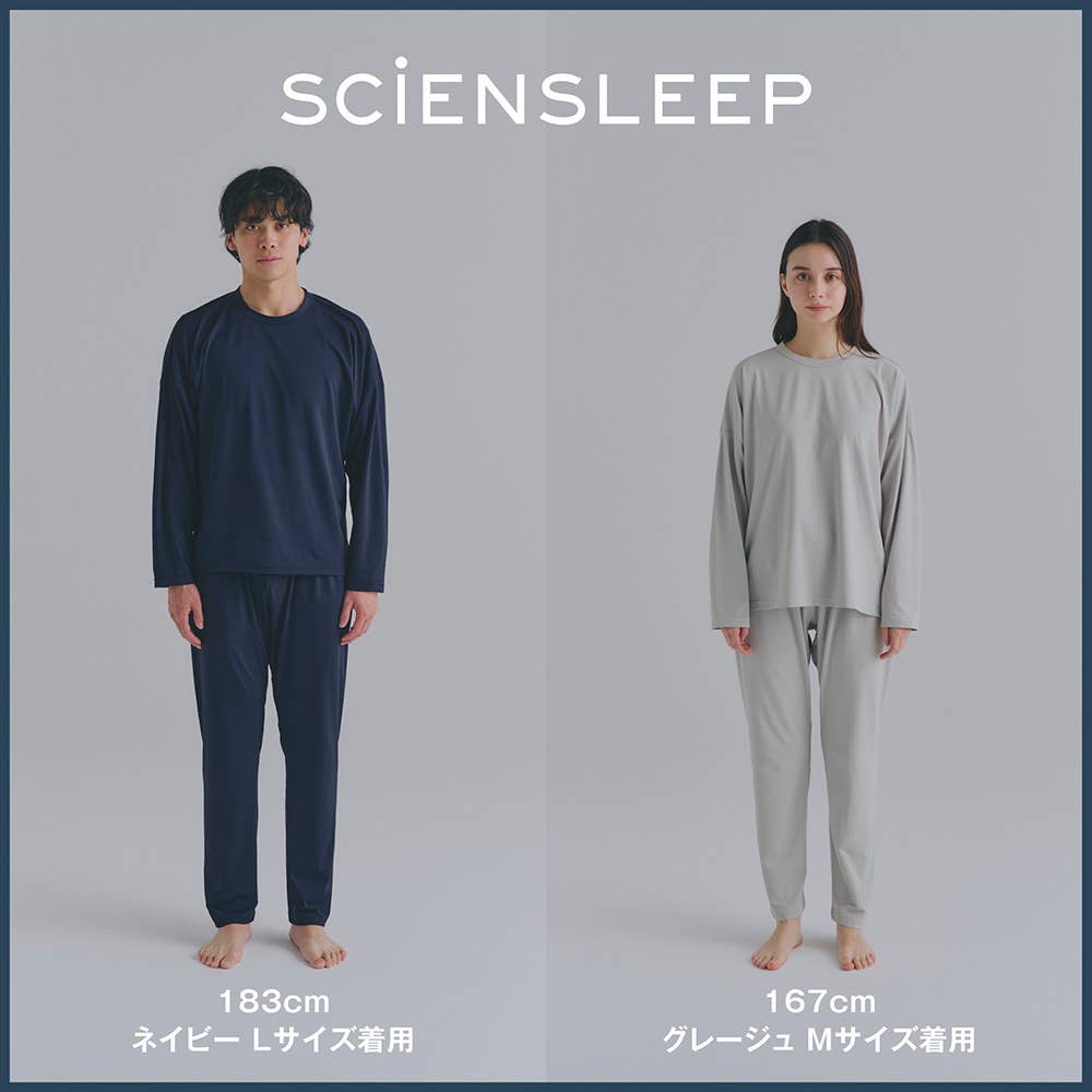 一般医療機器【SCiENSLEEP】サイエンスリープ 長袖リカバリーウェア