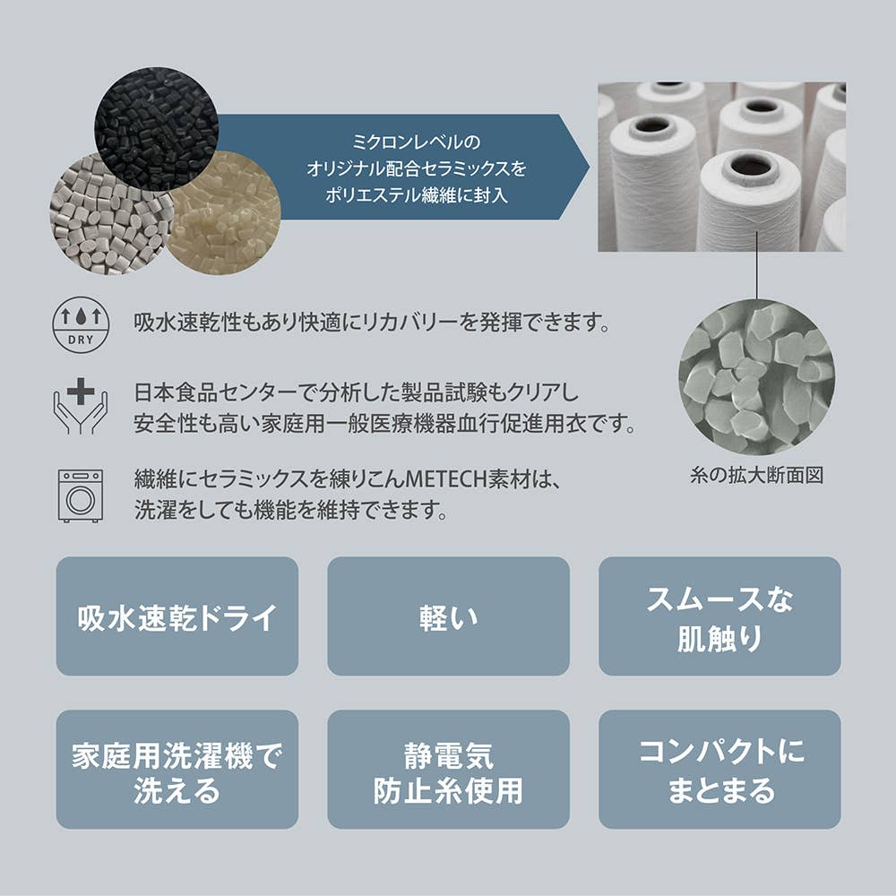 一般医療機器【SCiENSLEEP】サイエンスリープ 半袖リカバリーウェア