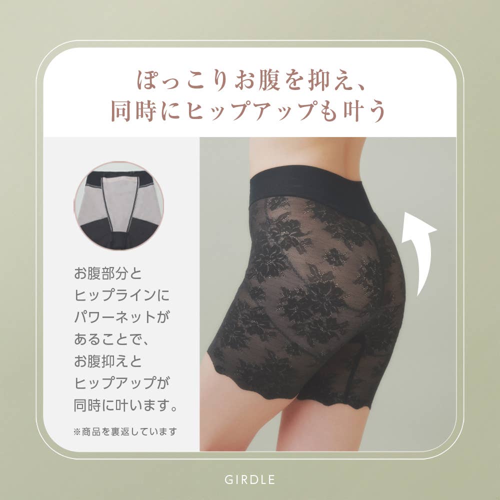 くびれくっきりガードル【SALE】 TC7063P :レディース インナーパンツ