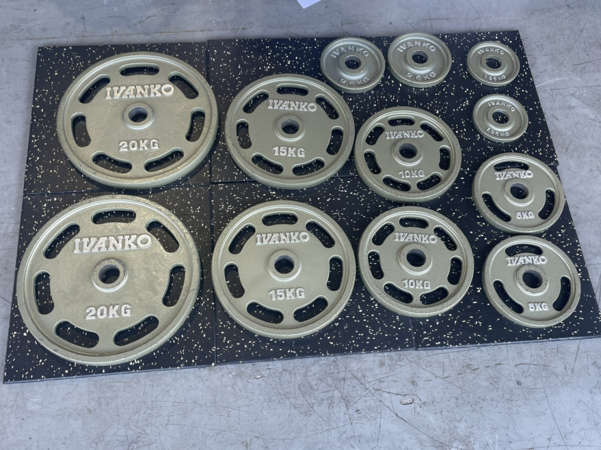 OMEZ イージーグリッププレートセット（中古）（IVANKO）-ジムガレージ