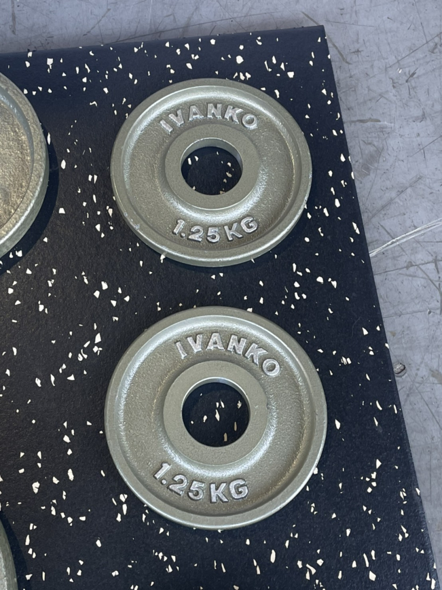 OMEZ イージーグリッププレートセット（中古）（IVANKO）-ジムガレージ