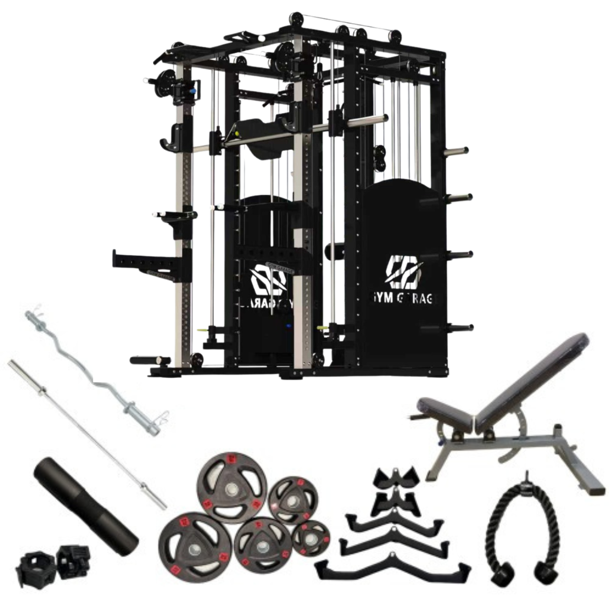 5in1マルチラックⅡ 開業セット GG-H706G+SSET（GYM GARAGE）-ジムガレージ