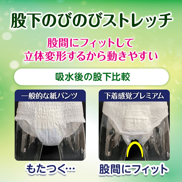 ライフリー下着感覚プレミアム2回Mサイズ 20枚×3袋｜ユニ・チャーム