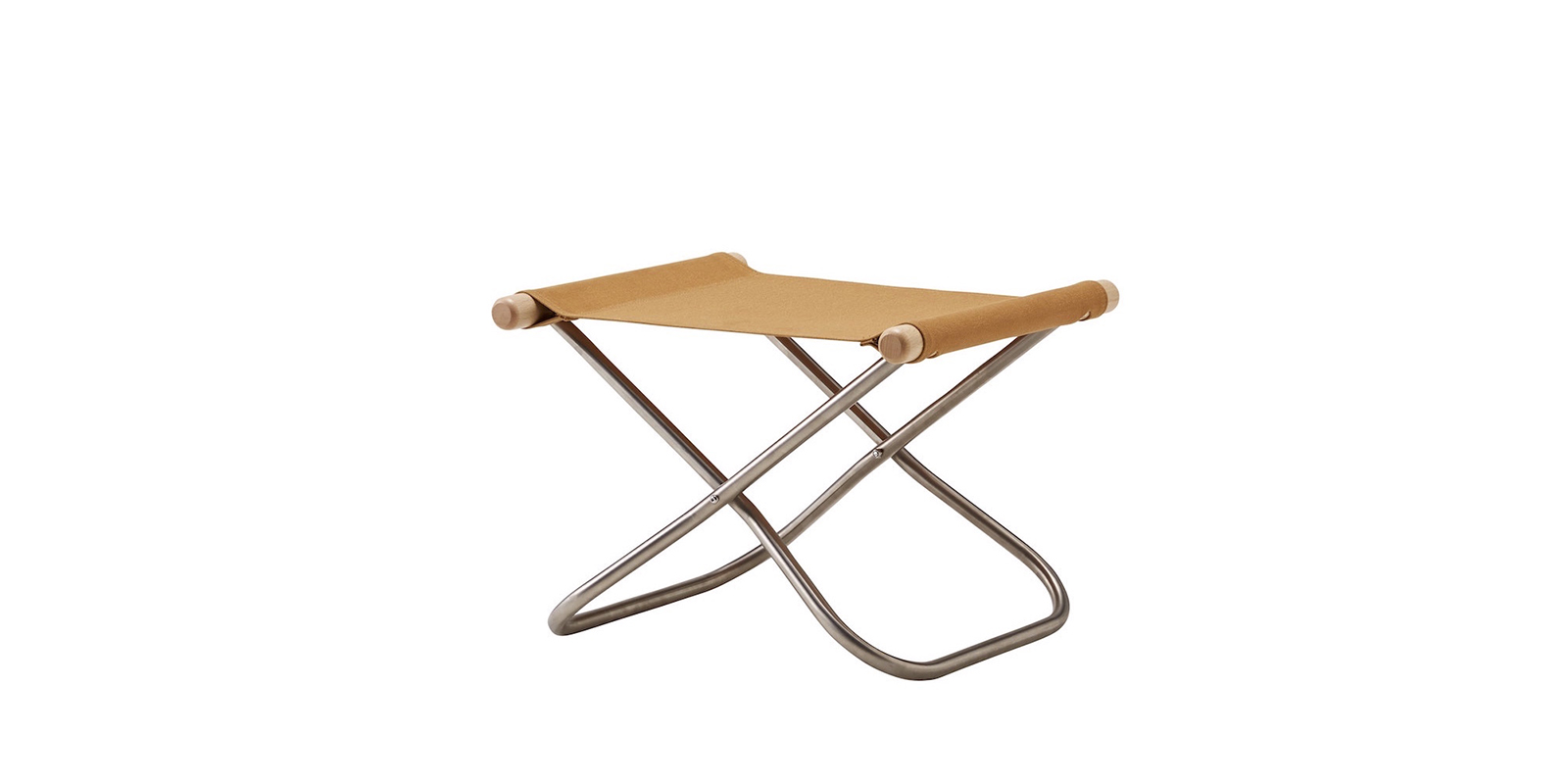 ニーチェアエックス オットマン・ナチュラル × キャメル | D&DEPARTMENT