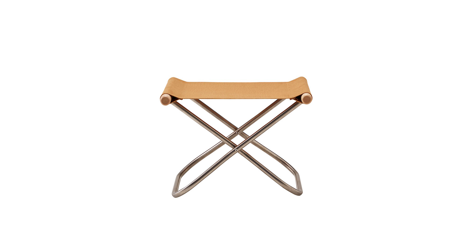 ニーチェアエックス オットマン・ナチュラル × キャメル | D&DEPARTMENT