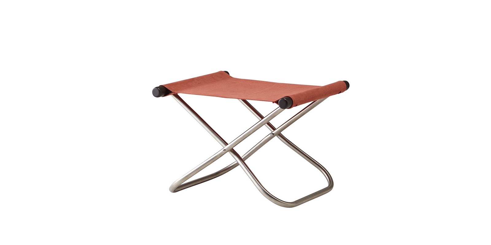 ニーチェアエックス ダークブラウン × レンガ | D&DEPARTMENT