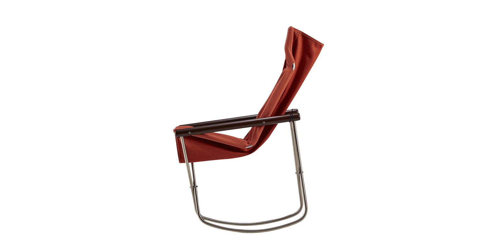 ニーチェアエックス ロッキング・ダークブラウン × レンガ | D&DEPARTMENT