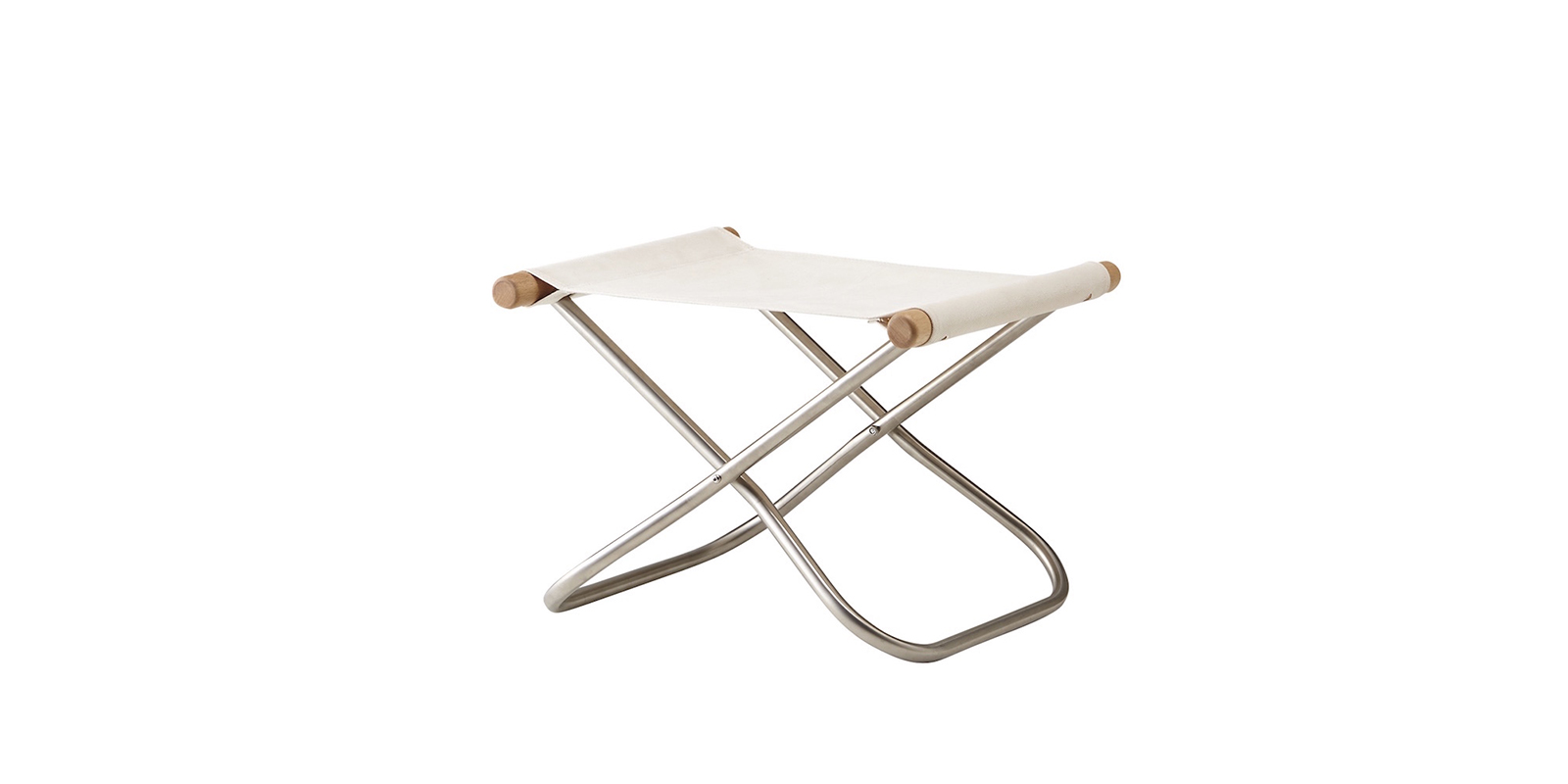 ニーチェアエックス オットマン・ナチュラル × ホワイト | D&DEPARTMENT