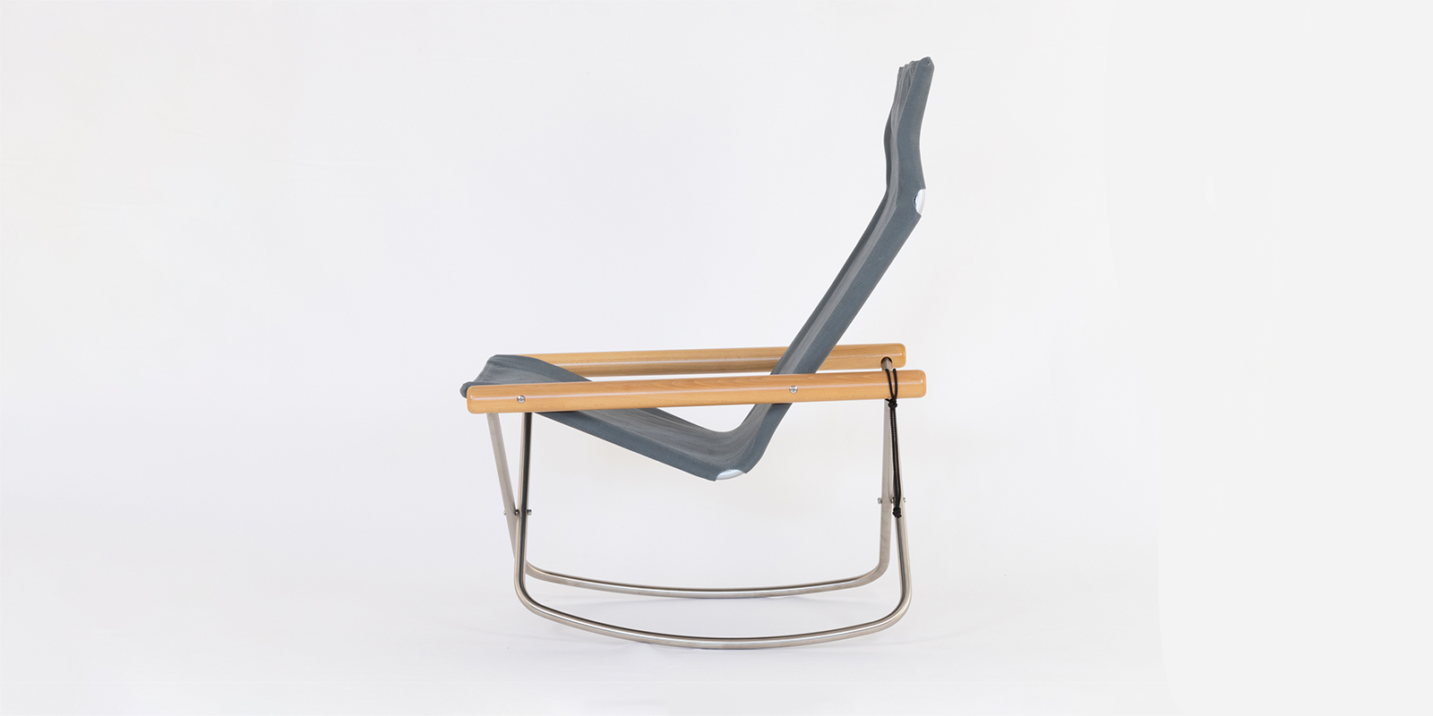 ニーチェアエックス ロッキング・ナチュラル × グレー | D&DEPARTMENT