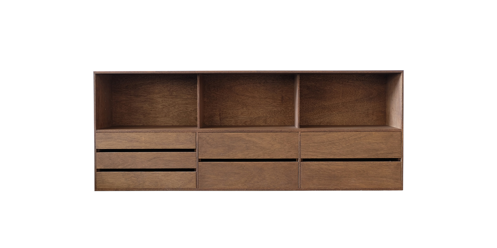 工業用スチールシェルフ スリム（W610）・4段・D450・アイボリー