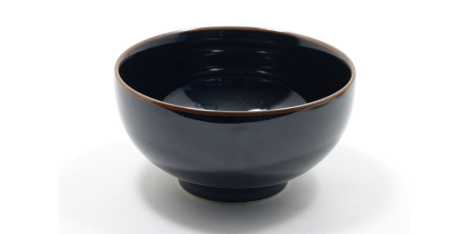 森正洋デザイン 深めん丼・5寸・天目 | D&DEPARTMENT
