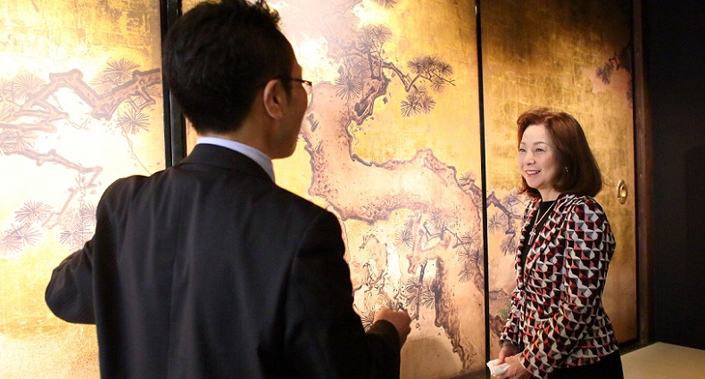 日本画家、森田りえ子先生が語る 高精細な複製画「伝匠美」の再現力