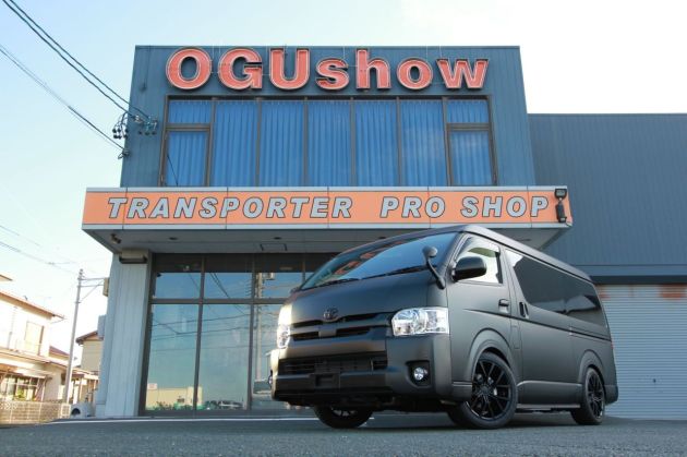 FLEXDREAM 艶消しウォルナット カスタム ハイエース 200系 GL 新作