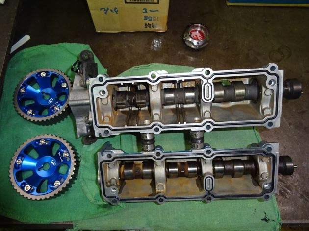 アルトワークス CS22S K6A カムシャフト交換 完成！｜車のチューニング