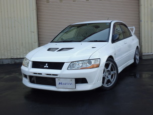 ランサーエボリューション GSR Ⅶ 4WD 純正フルエアロ 入庫