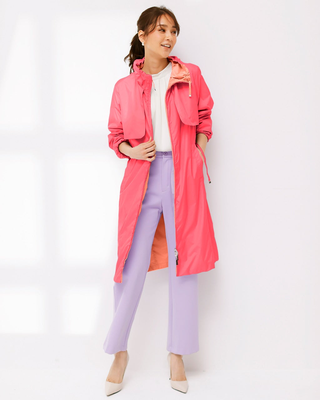 AIRタフタ・リバーシブルコート/DoCLASSE