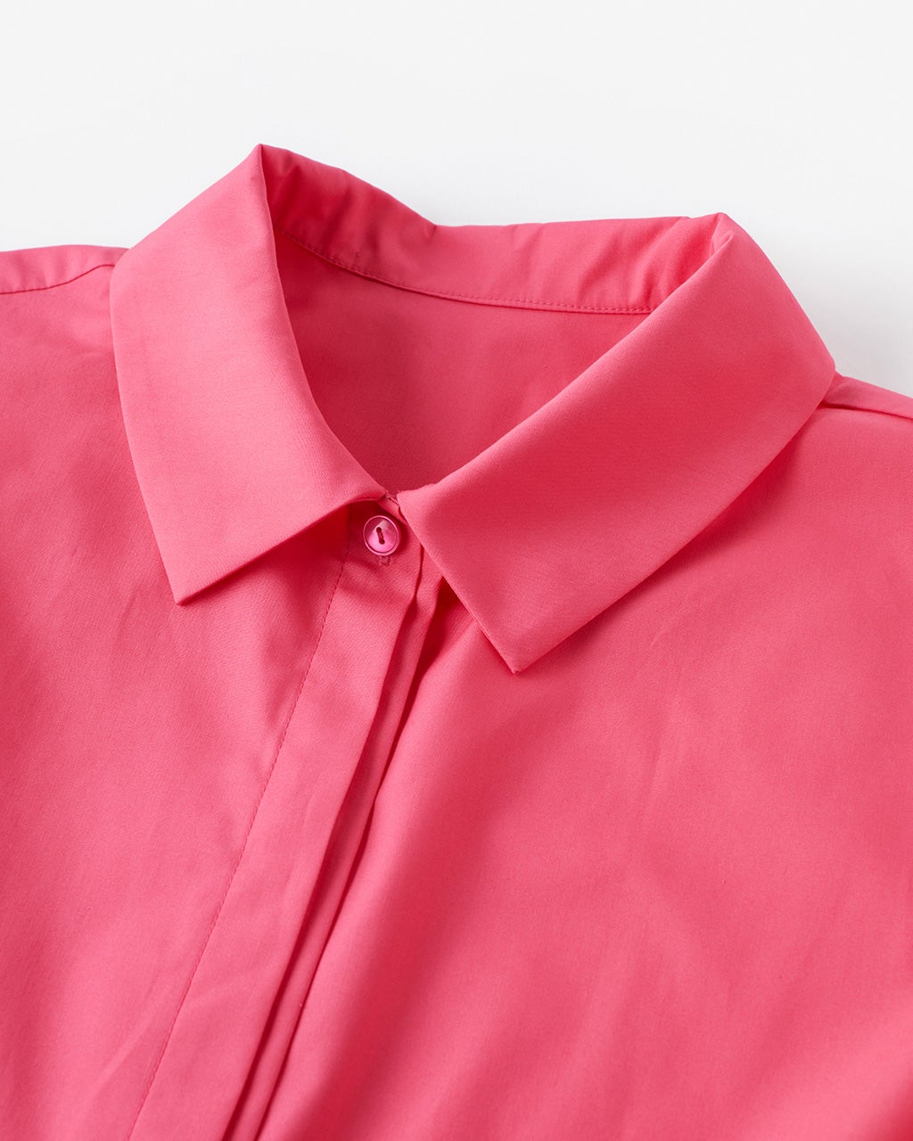 タイプライター・サイドフリルシャツ/DoCLASSE