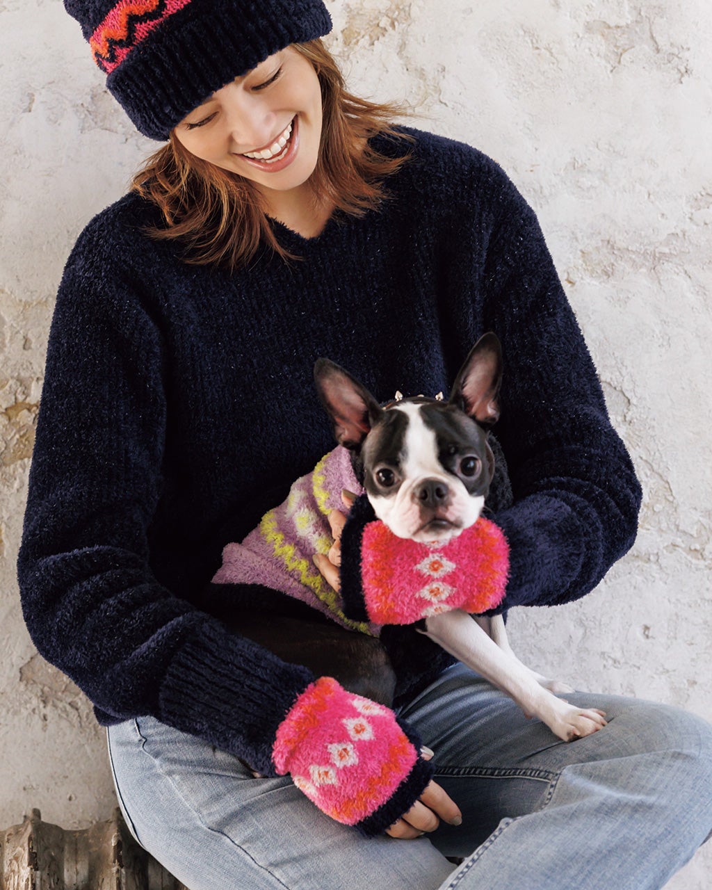 Nukle・テディアームウォーマー／柄/DoCLASSE