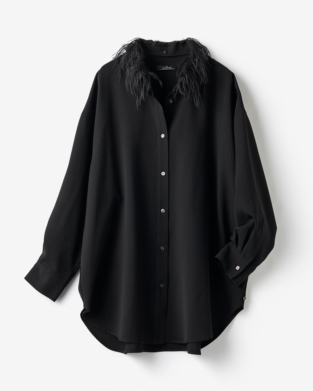 ウールライクストレッチ・2WAYブラウス/DoCLASSE