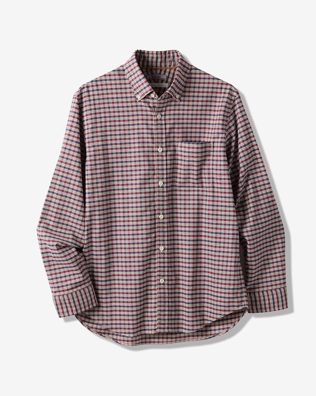 ピュアファイン・先染めオックスシャツ 長袖/DoCLASSE