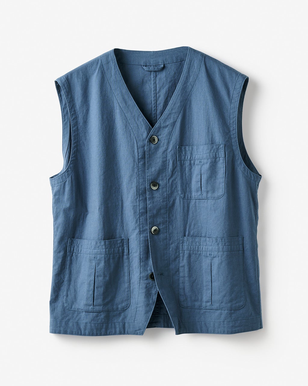 リネンコットンサマーベスト/DoCLASSE