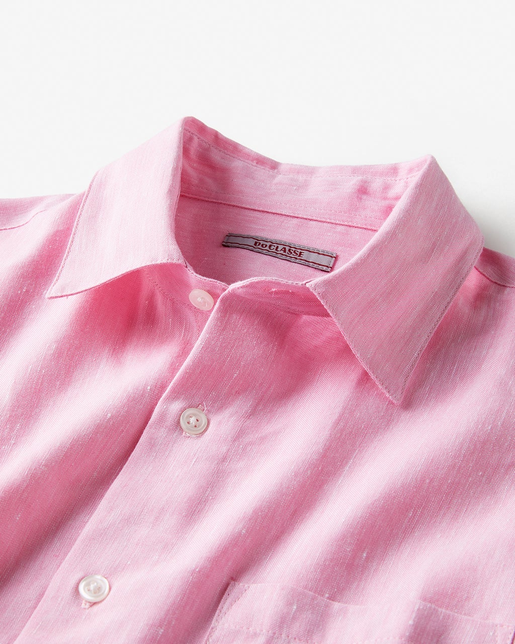 クールマックス・リネン混・涼感シャツ 長袖/DoCLASSE