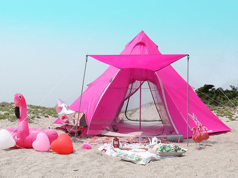 販売終了】ビッグワンポールテント（ピンク） T8-200P - DOD