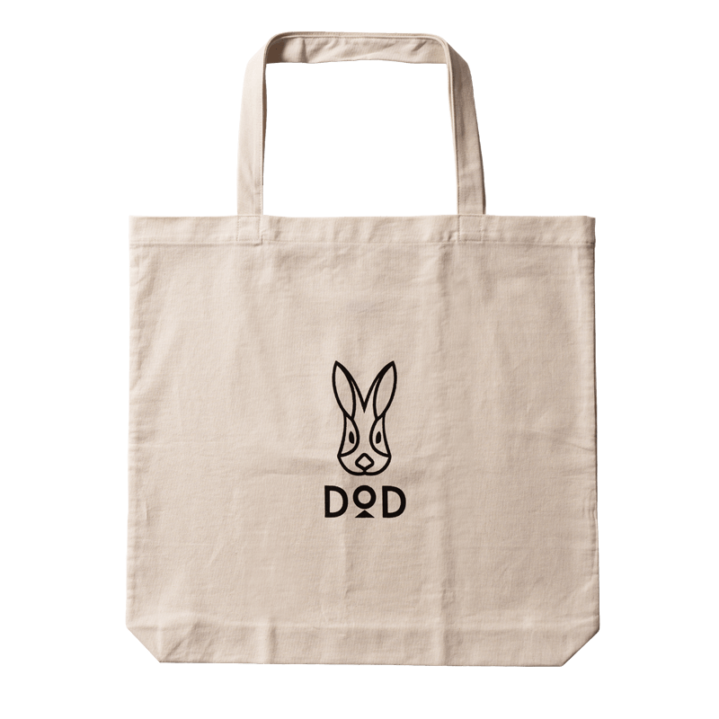 ビッグウサロゴトート（キナリ/ピンク/ブルー/カーキ/グレー） BA115