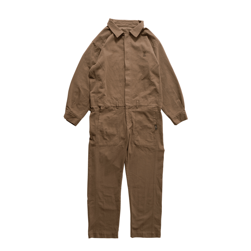 ツナギインザワイルド（グレージュ/インディゴネイビー）AL121-BG/NV-F