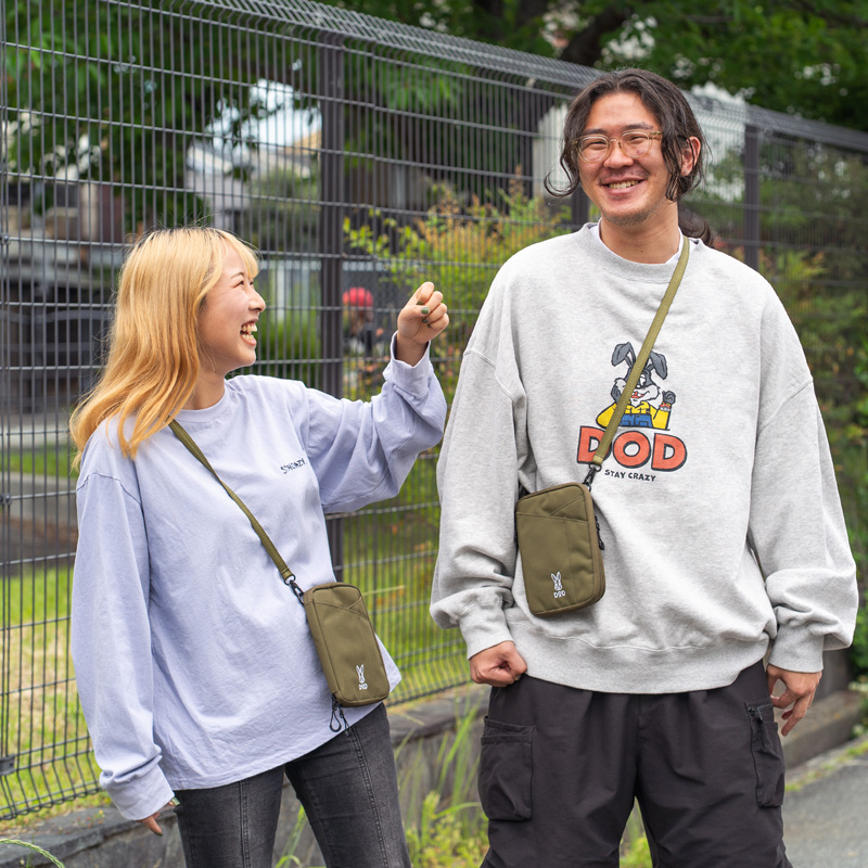 グラサコ（ブラック/キャメル/ブルー/カーキ） BA030-BK/CA/BL/KH