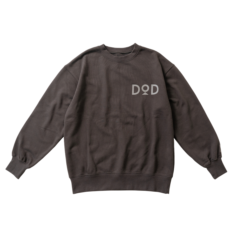 デカロゴスウェット（アイボリー/スミクロ） - DOD（ディーオーディー