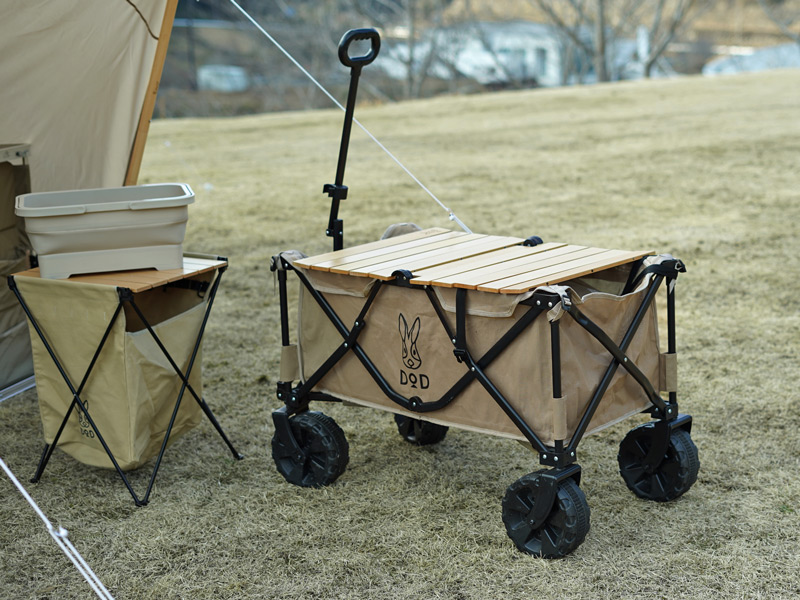 販売終了】フォールディングキャリーワゴンウォッシャブル（極太タイヤ