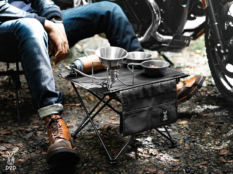 ライダーズテーブルRX TB1-031-BK - DOD（ディーオーディー）【公式