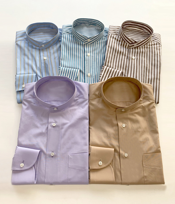 バンドカラー特集｜土井縫工所 オーダーシャツ公式通販