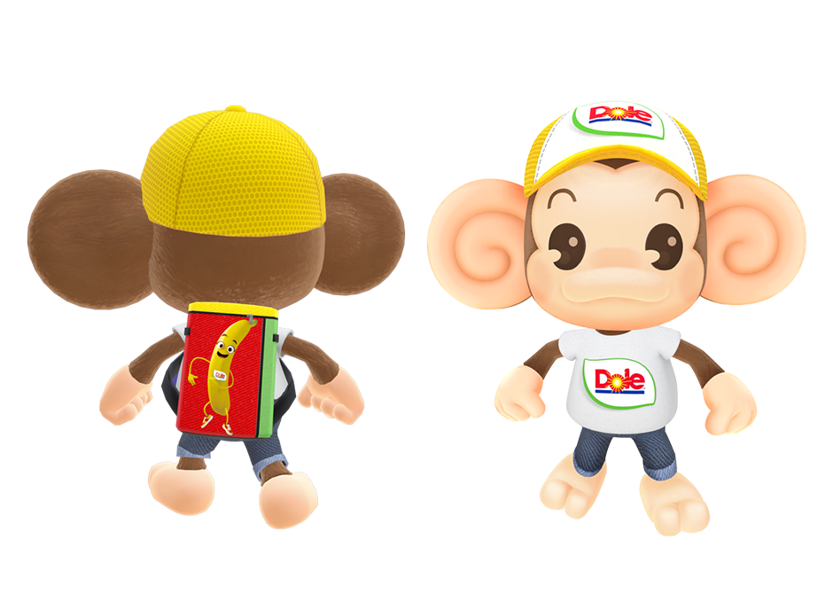 スーパーモンキーボール バナナランブルコラボ特設サイト | Dole