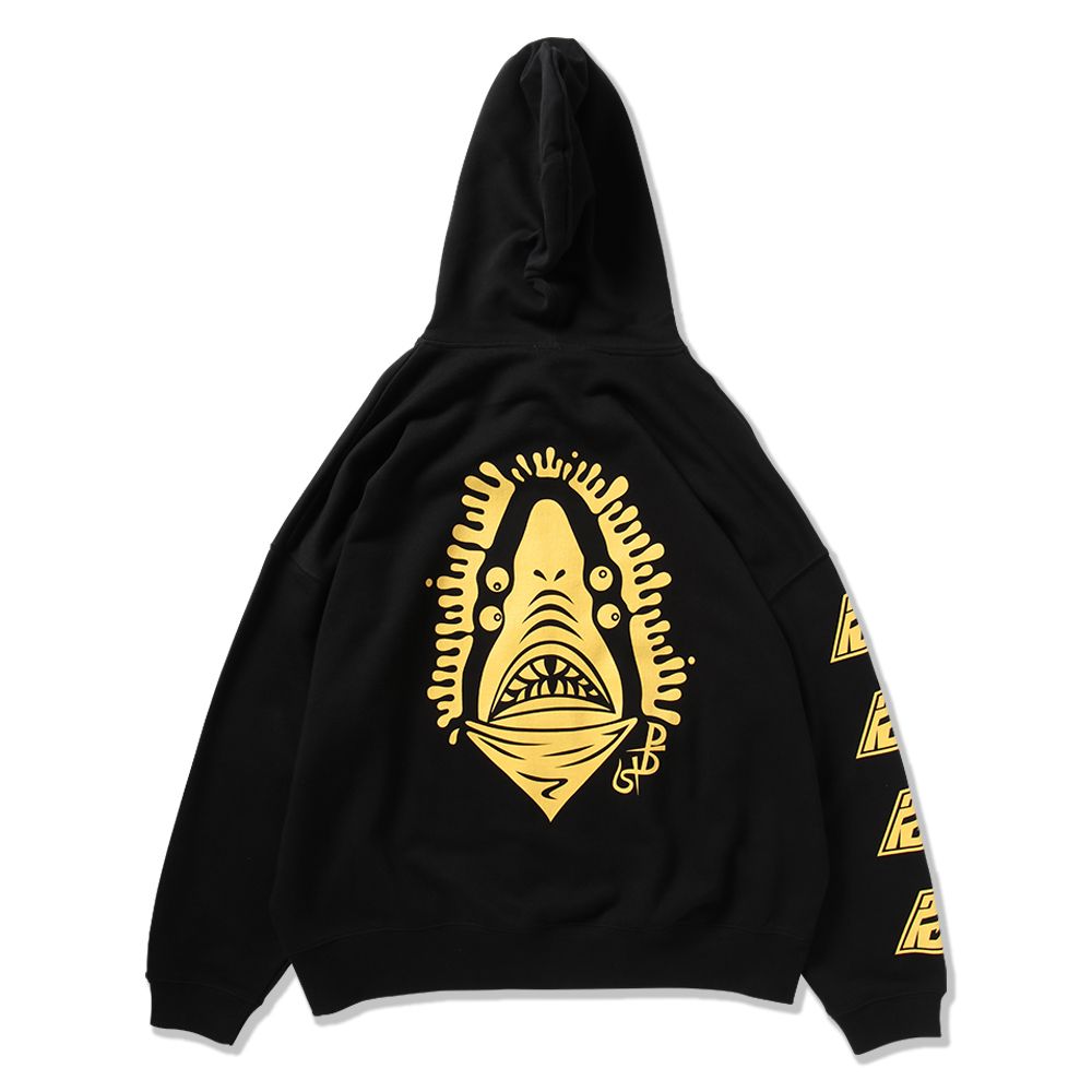 PUNK DRUNKERS - 鮫人出没注意BIG.ZIPパーカ | DOLL