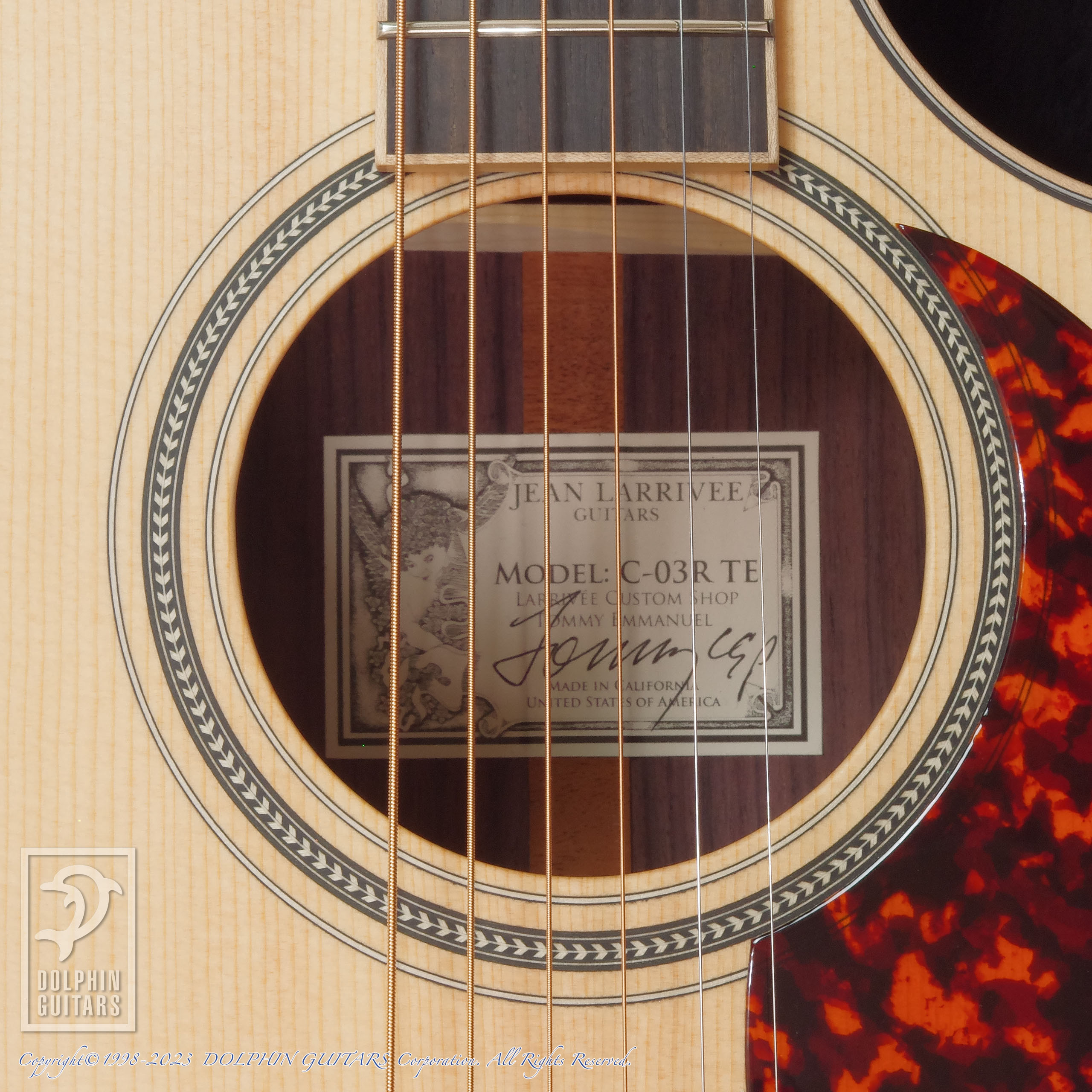LARRIVEE:The C03R-TE (Tommy Emmanuel Signature)