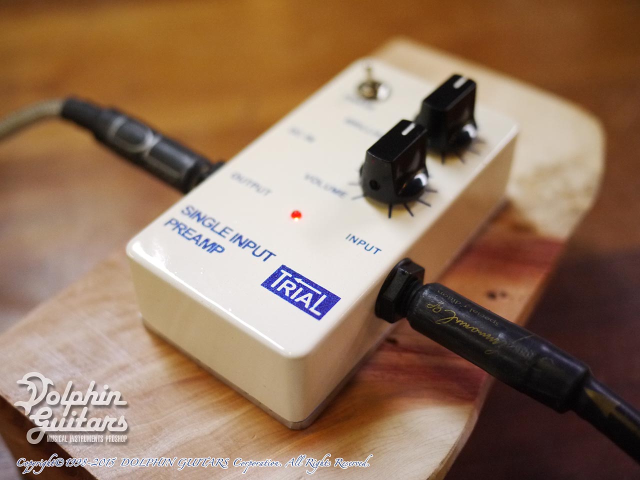 TRIAL・SINGLE INPUT PREAMP （アコースティック・ギター用シングル
