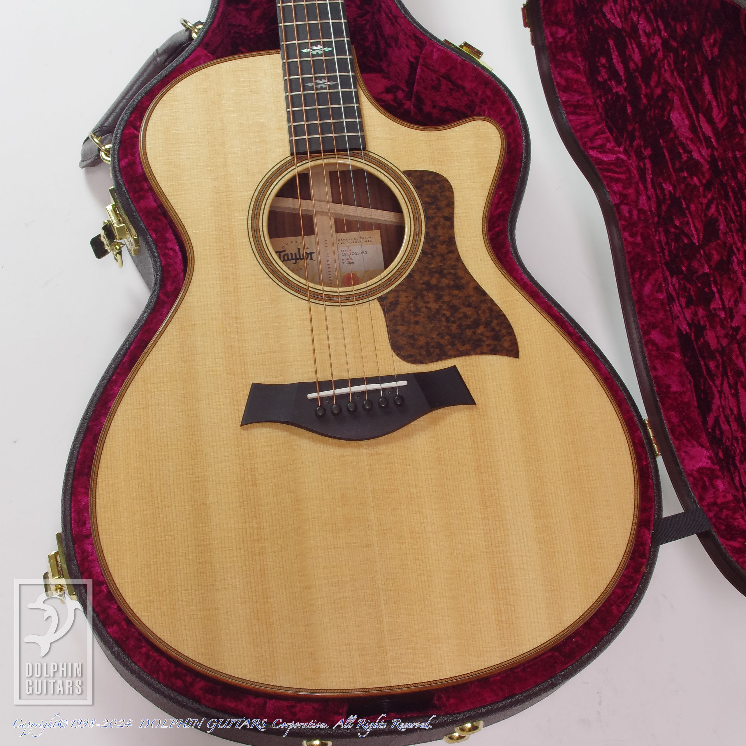 TAYLOR 712ce V-Class (Narrow Neck)|ドルフィンギターズ