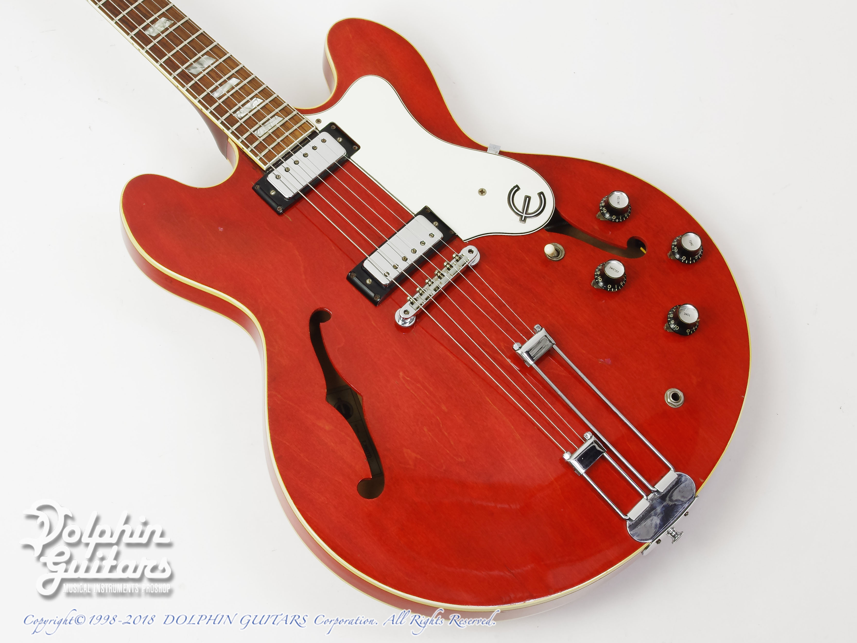 Epiphone E360TDC Riviera (Cherry)|ドルフィンギターズ